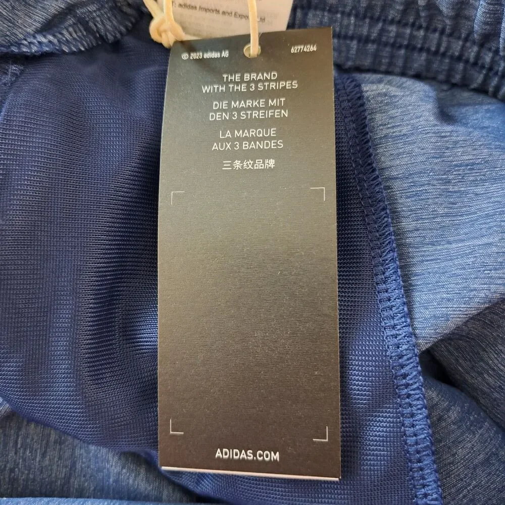 adidas men Axis Woven Training Shorts Size 2XL Blue NWT (7